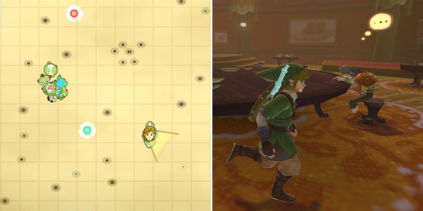 Pendaratan Labu Pedang Zelda Skyward