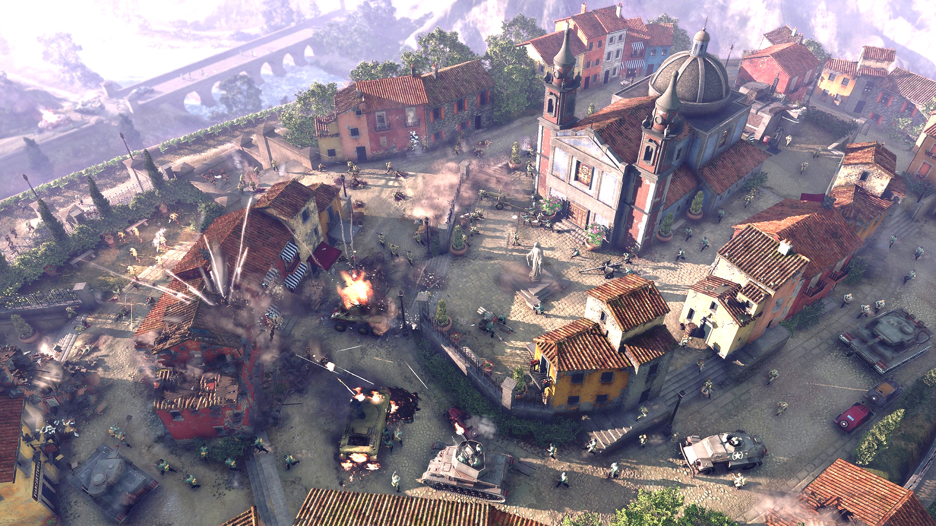 Can’t get into the Company of Heroes 3 pre-alpha? Here’s the RTS layer in action