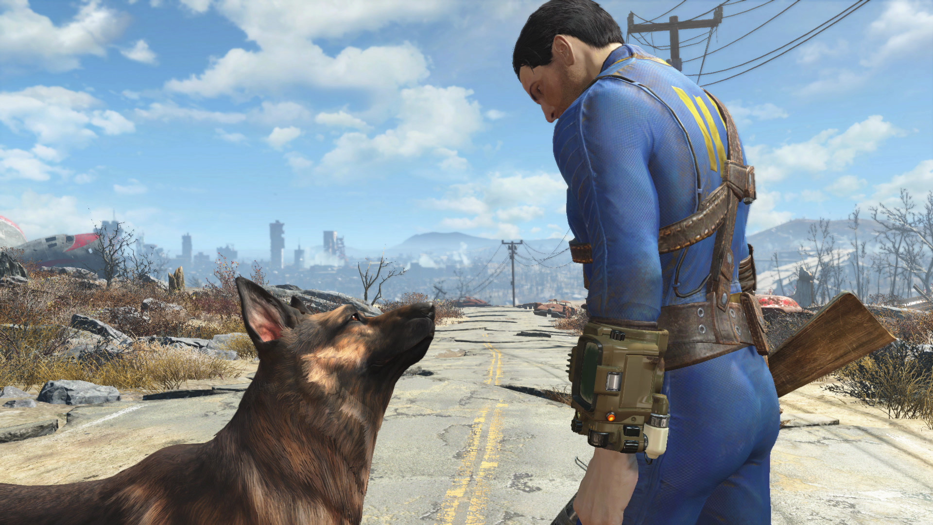 I modders è i fan di Fallout 4 rendenu tributu à l'ispirazione di Dogmeat, River