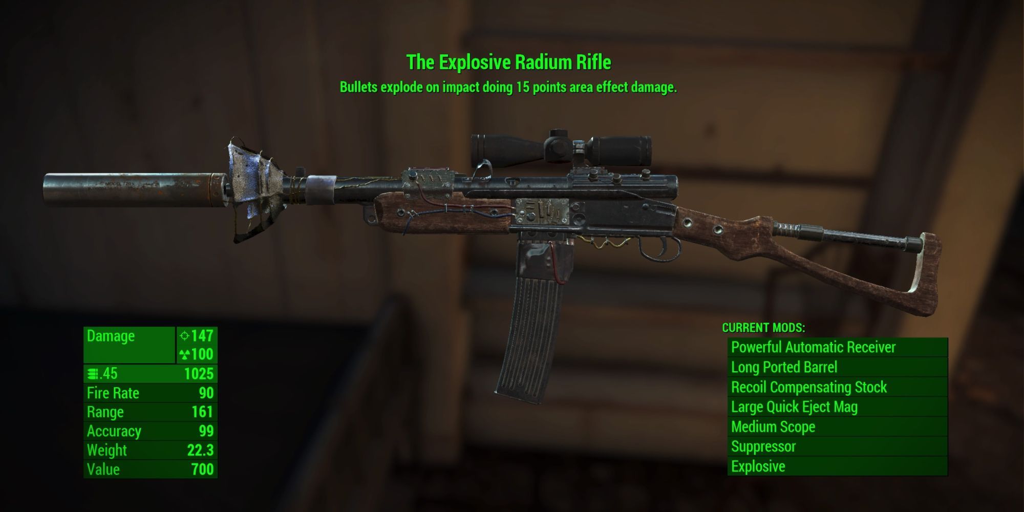 Fallout 4 самая мощная снайперская винтовка фото 15