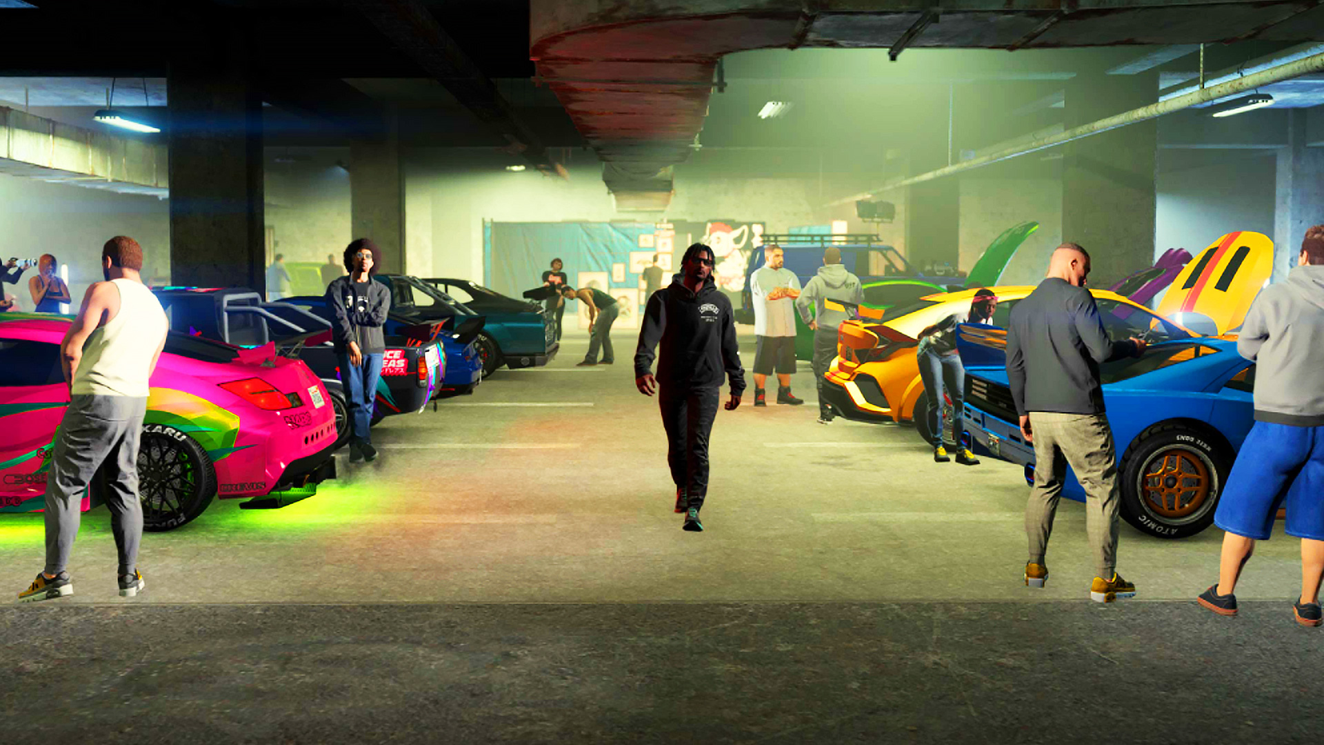 Grand Theft Auto V Los Santos Tuners Car Meet Membership
