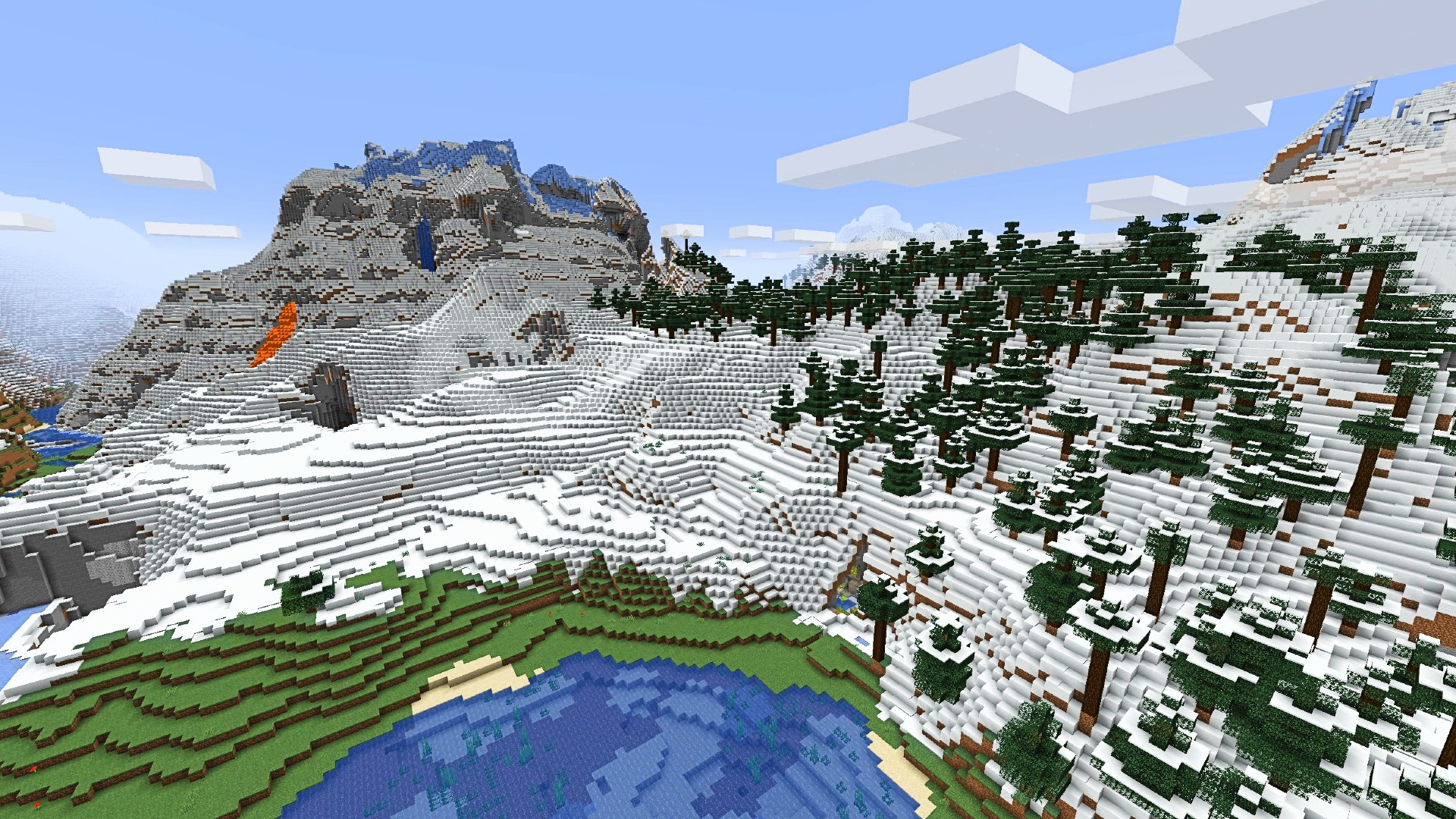 Minecraft players are already discovering incredible landscapes in the 1.18 snapshot