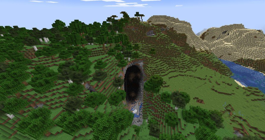 Minecraft Cavernas & Rupes 1.18 snapshot