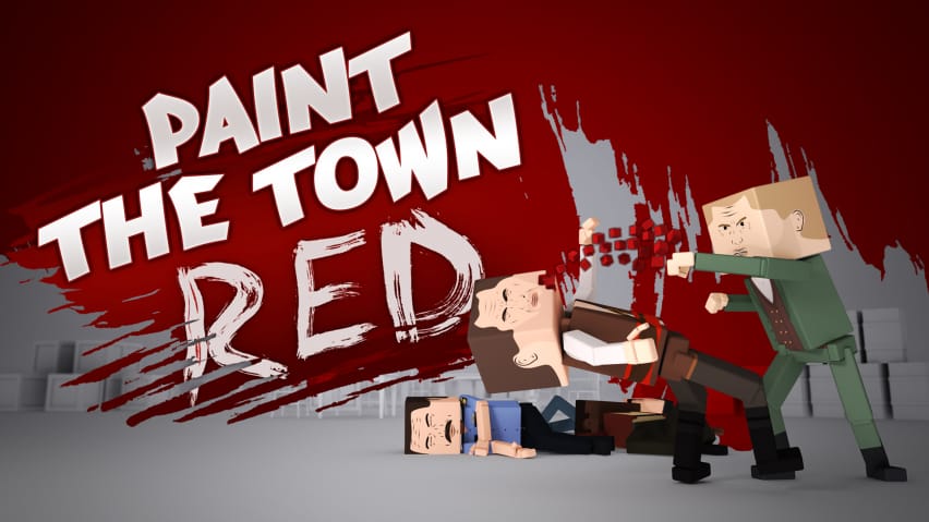 Pinte a cidade de vermelho - arte-chave