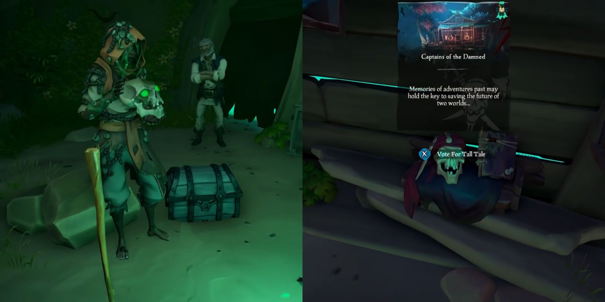 Sea Of Thieves Caiptean A' Chaiptein Tall Tale Damned