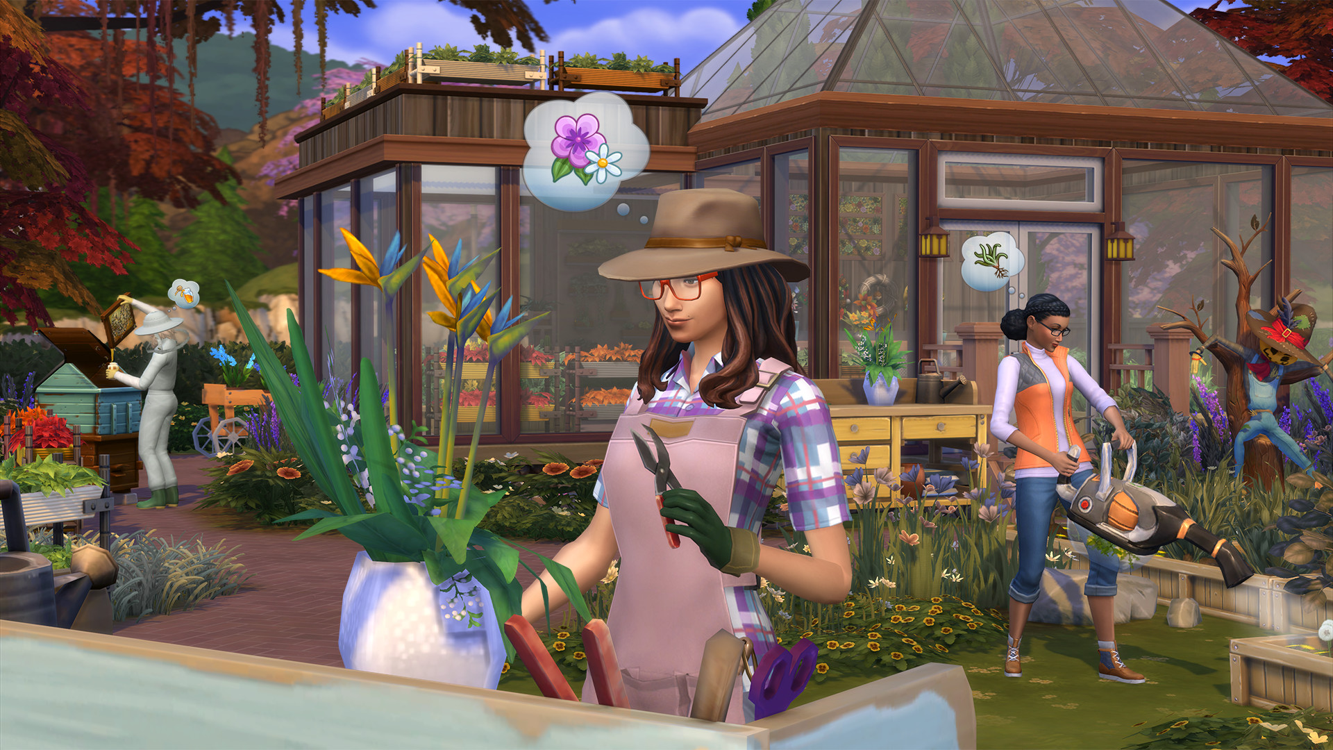 Alla får The Sims 4:s kalender i Cottage Living gratis uppdatering