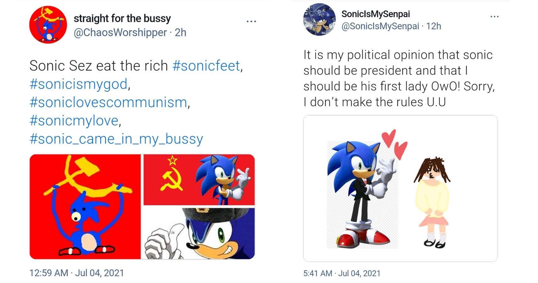 Sonic Meming