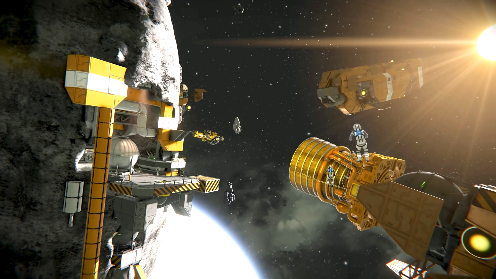 Space simulation game Space Engineers overhauls industry with over 100 new parts