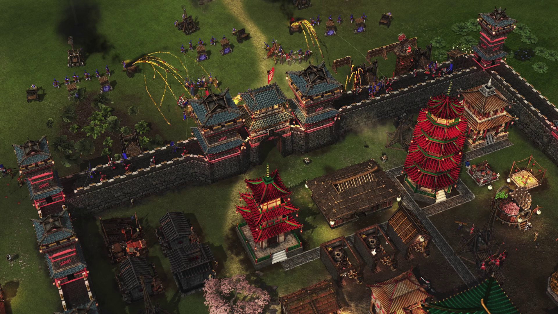 Stronghold: Warlords 'folgjende AI-hear is Kublai Khan, dy't genietet fan 'e fynere dingen fan it libben