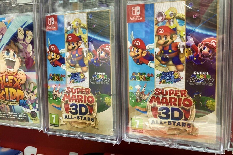 Super Mario 3D All-Stars fîzîkî