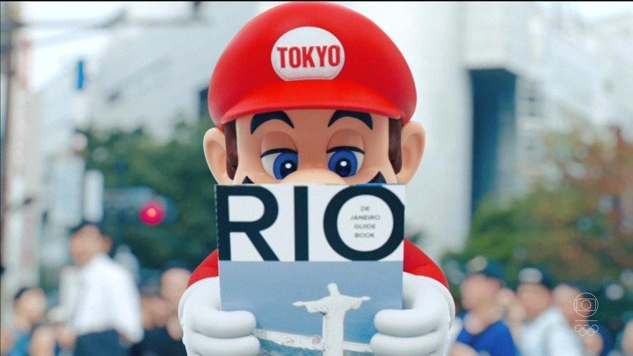 The Super Mario Brand Was Prominent In The Tokyo Handover At The Rio Olympics Closing Ceremony.900x