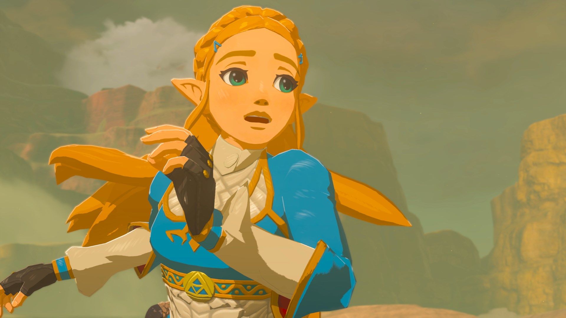 The Legend Of Zelda Breath Of The Wild Zelda სკრინშოტი