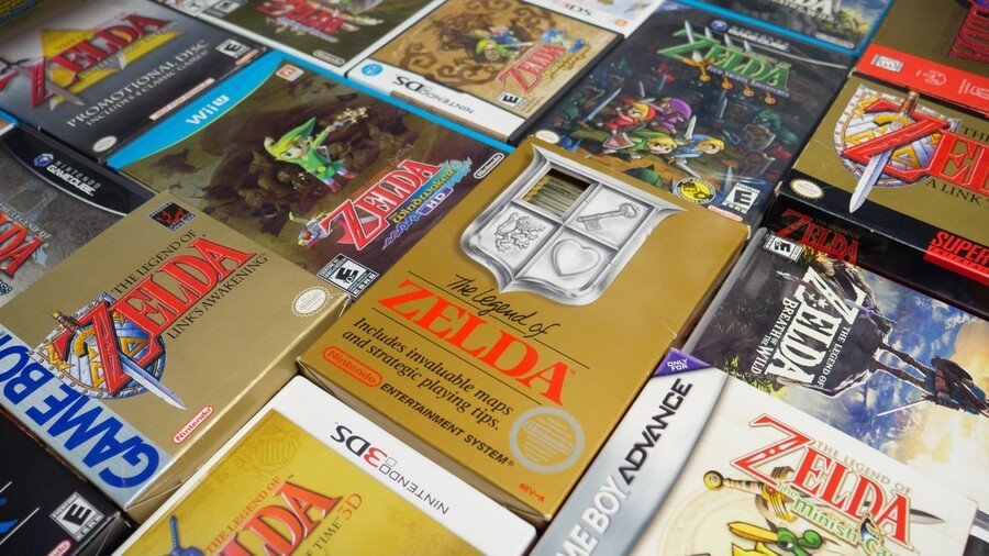 Zelda-Spieleboxen Nintendo Life.900x