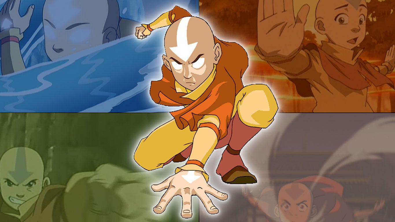 Aang Chakra Oczyszczająca Ostatniego Władcę Wiatru