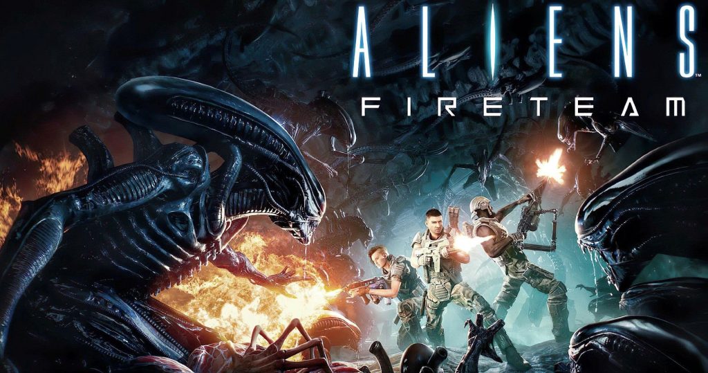 Aliens Fireteam Key Poster