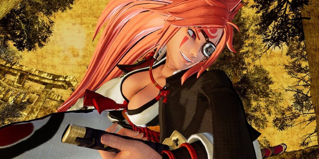 Baiken Guilty Gear Samurai Shodown