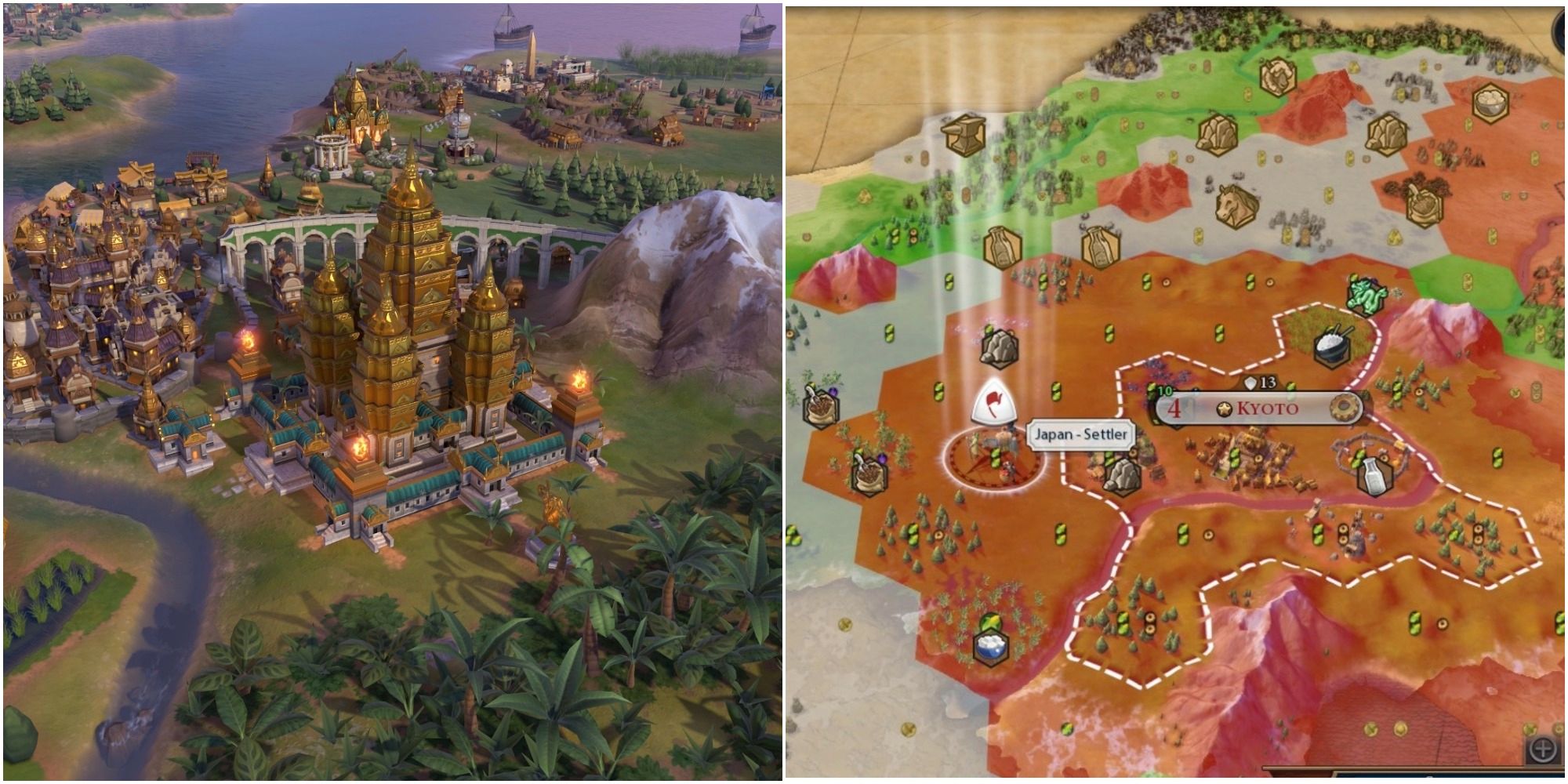 Civilization 6 City Distance Collage One Major City And Getting Recommendation