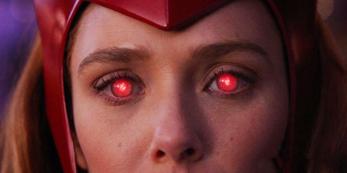 Gydytoja Keistoji Scarlet Ragana Vandavizija Elizabeth Olsen