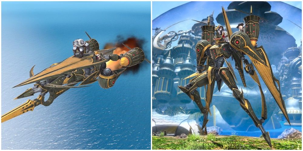 Ff14 Cruise Chaser Mount Collage