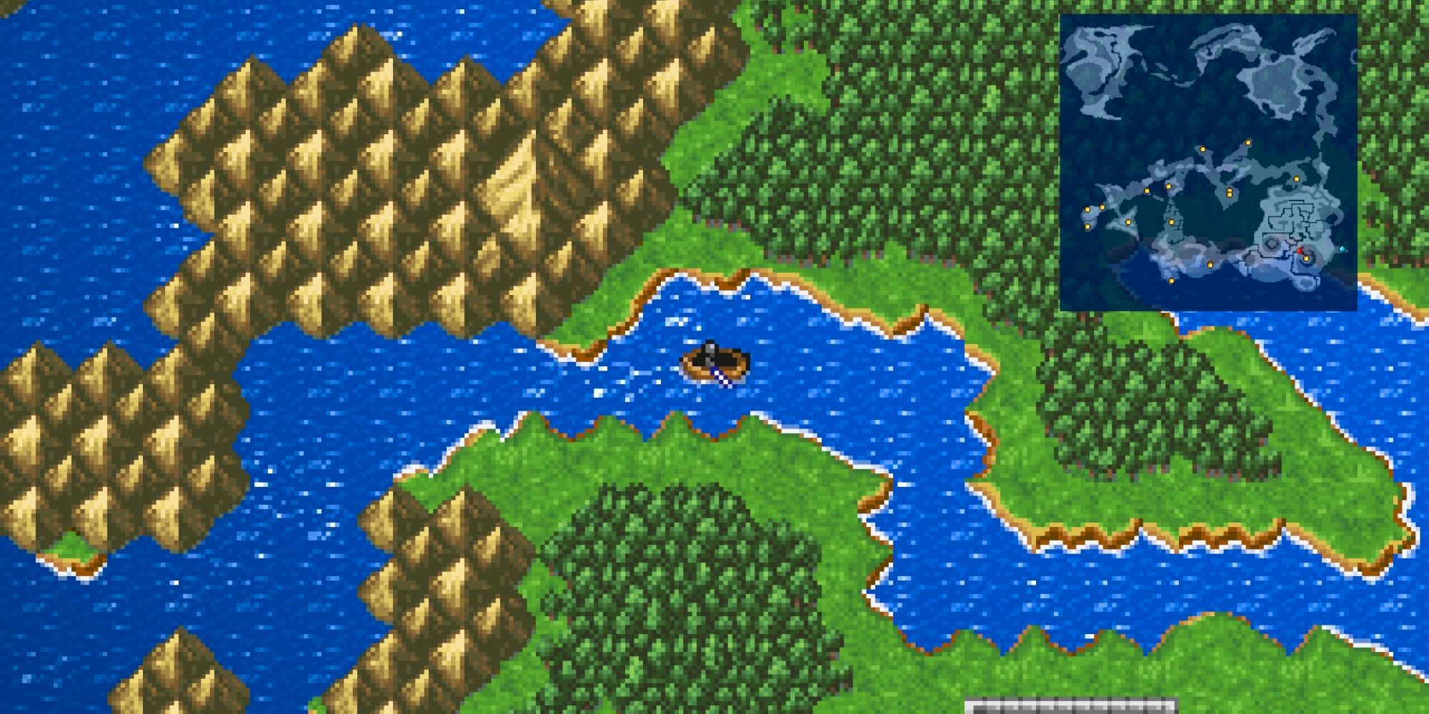 Final Fantasy Pixel Remaster Canoe