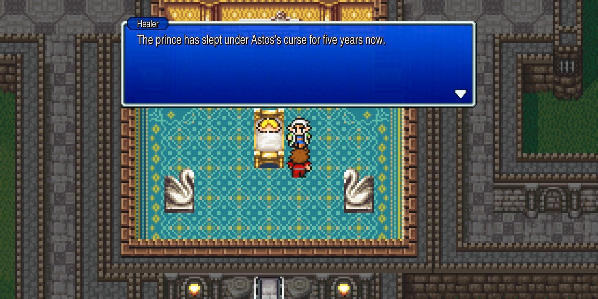 Final Fantasy Pixel Remaster Elf Prince Attendant