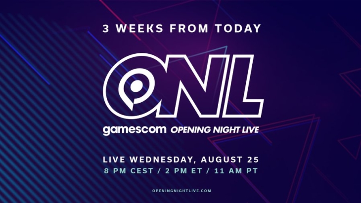 Gamescom 2021 გახსნის ღამის პირდაპირ ეთერში 08 05 2021 წ