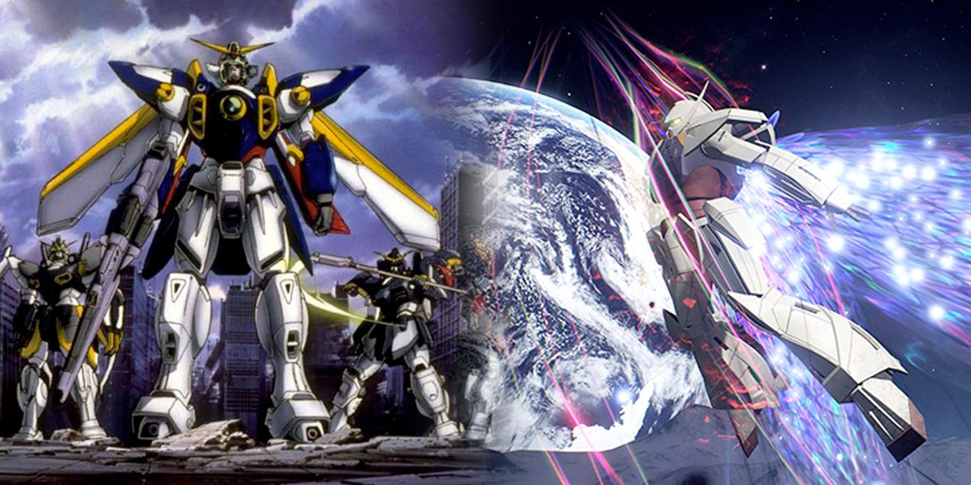 Gundam ዝግመተ ለውጥ Gundam ክንፍ