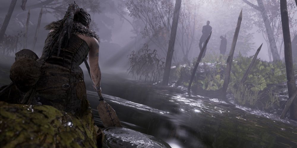 Hellblade Senuas Sacrifice View Of Bodies From The River