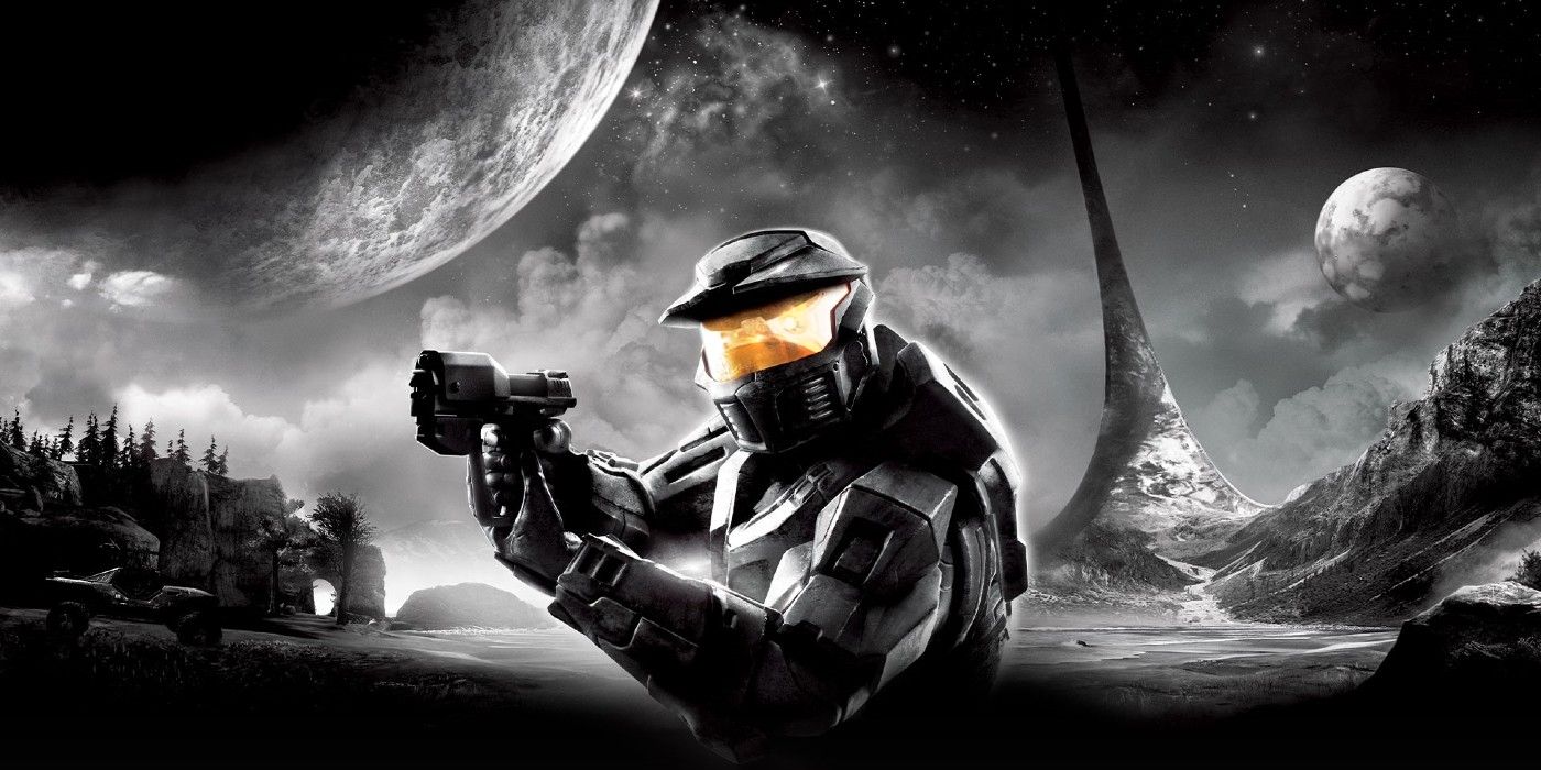 Выява паказвае вясёлую розніцу паміж Halo Combat Evolved Anniversary і Original Game
