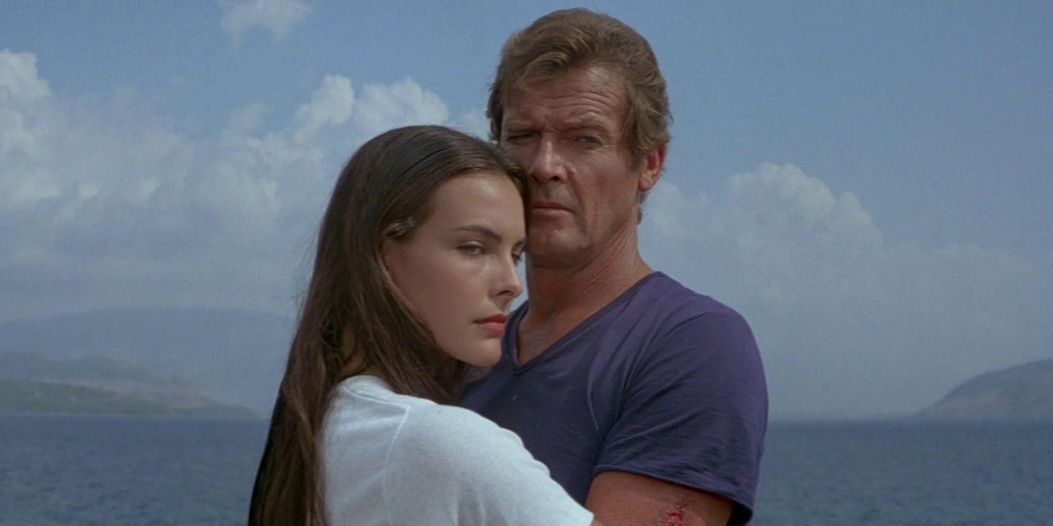 James Bond und Melina auf einem Boot – For Your Eyes Only 1