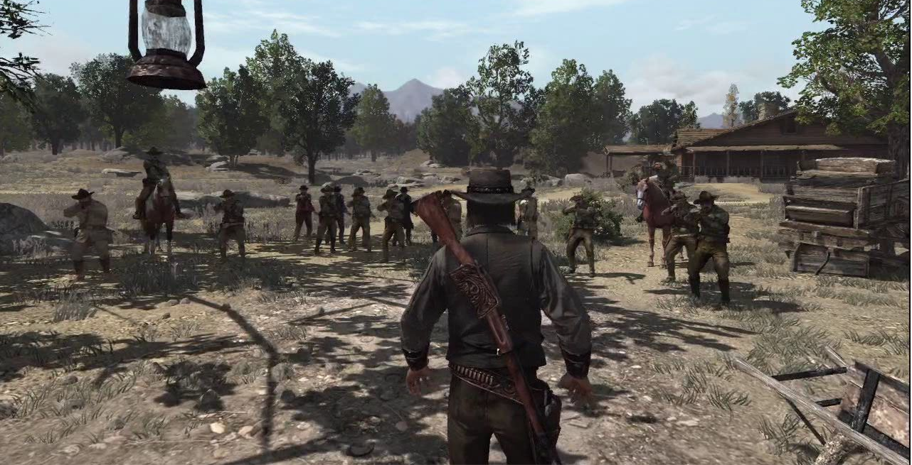 John Marston Final Moments Standoff Red Dead Redemption