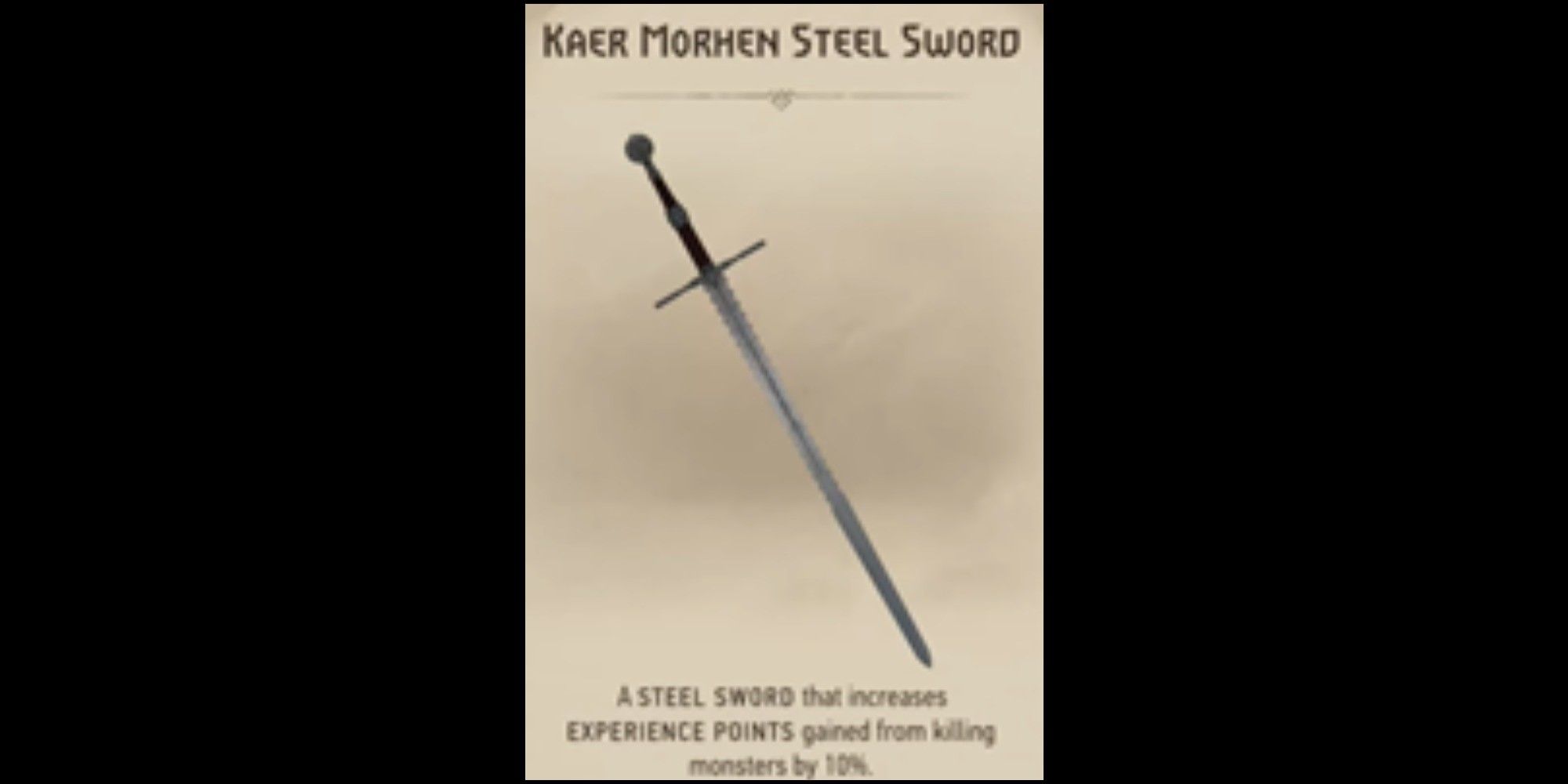 Mač Kaer Morhen u The Witcher: Monster Slayer
