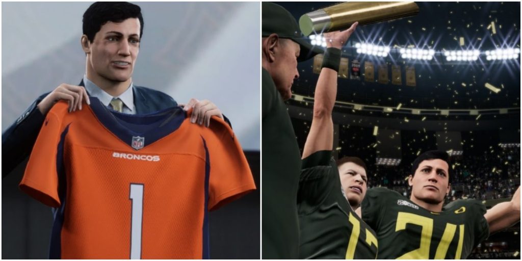 Madden Nfl 21 Face Of The Franchise Collage Championship And Draft Day