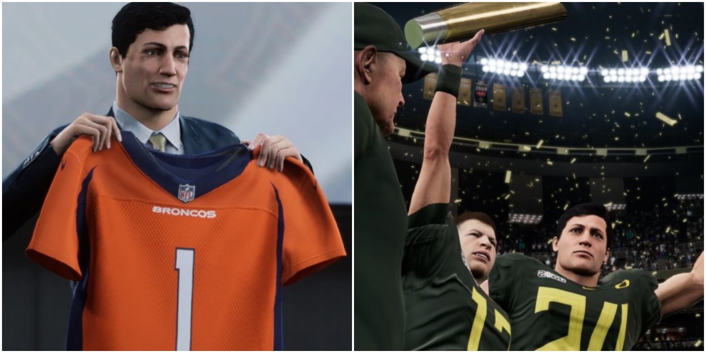 Madden Nfl 21 Face Of The Franchise Collage Championship and Draft Day