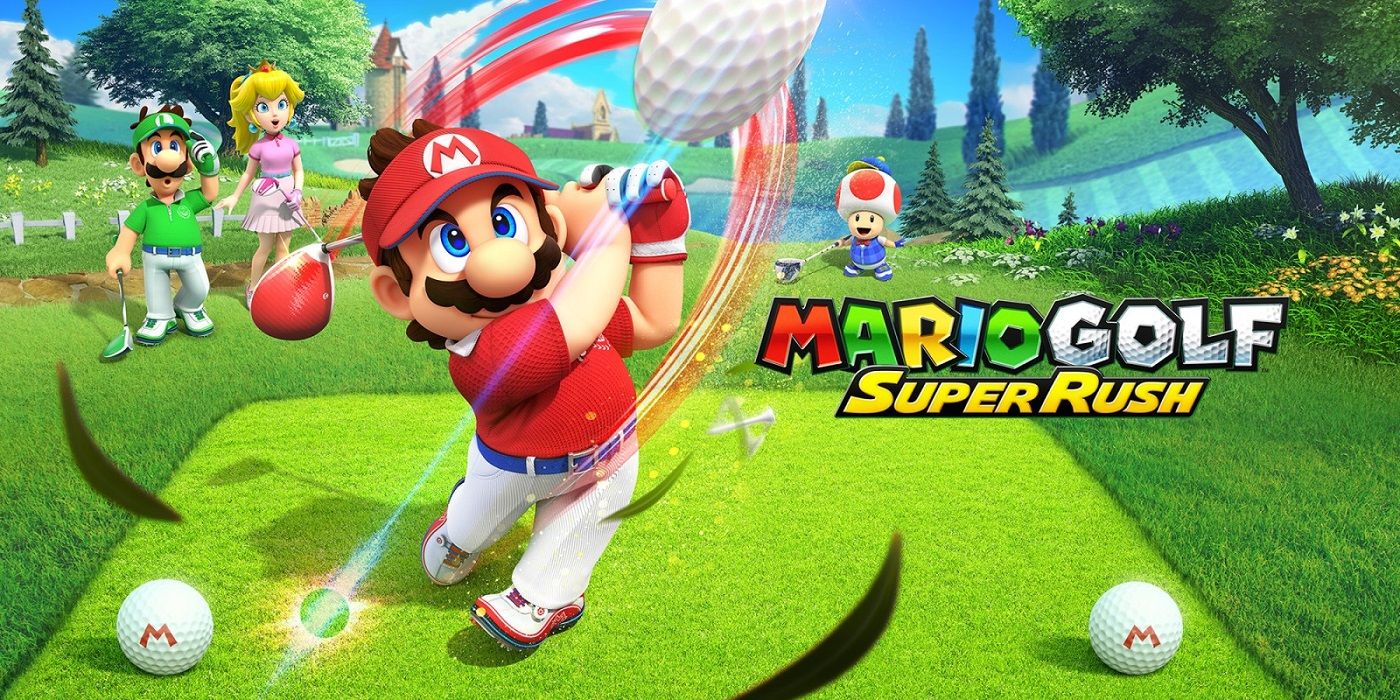 Mario Golf Super Rush Nuashonrú Saor in Aisce Toadette