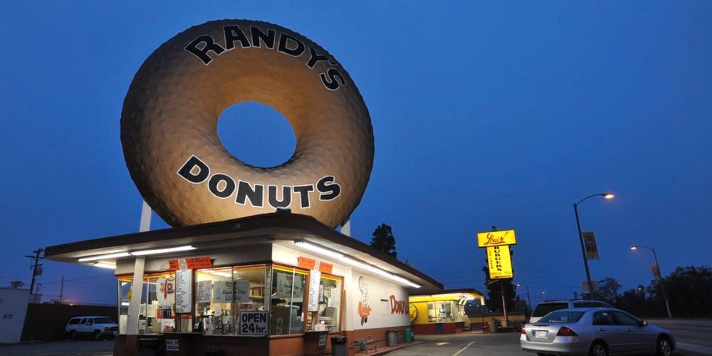 Fans von Marvel Locations sollten Randys Donuts besuchen