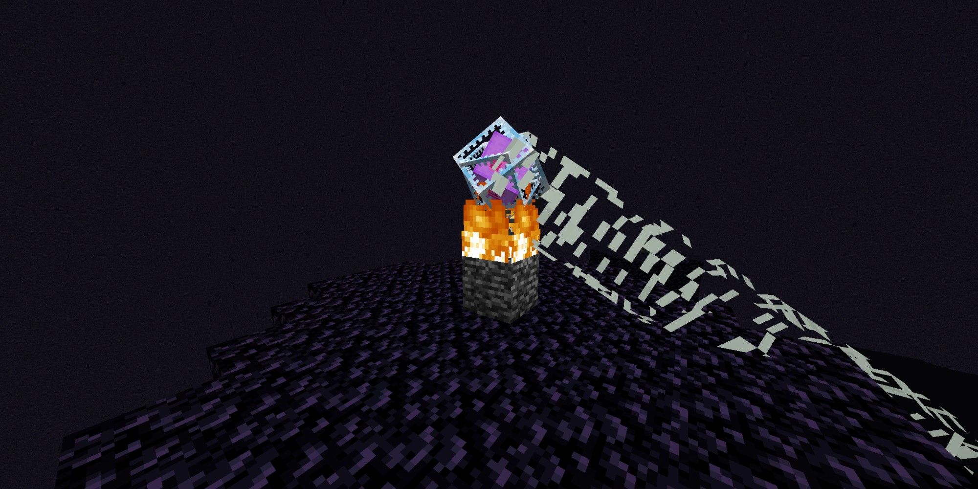 Minecraft amaierako kristala