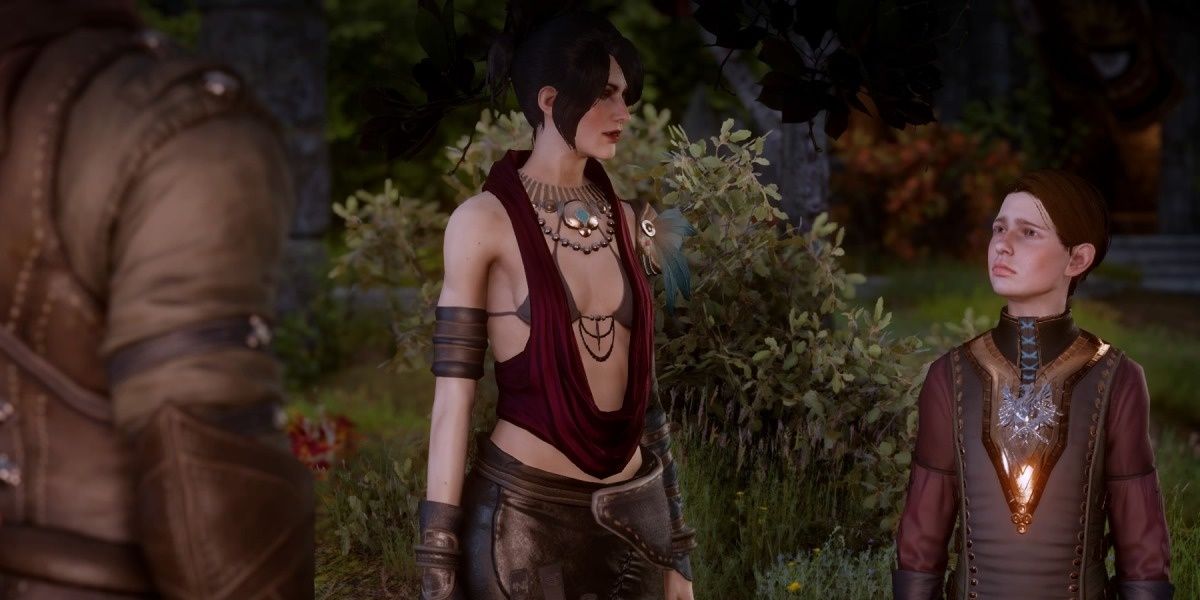 Morrigan And Kieran Dragon Age Inquisition Cropped
