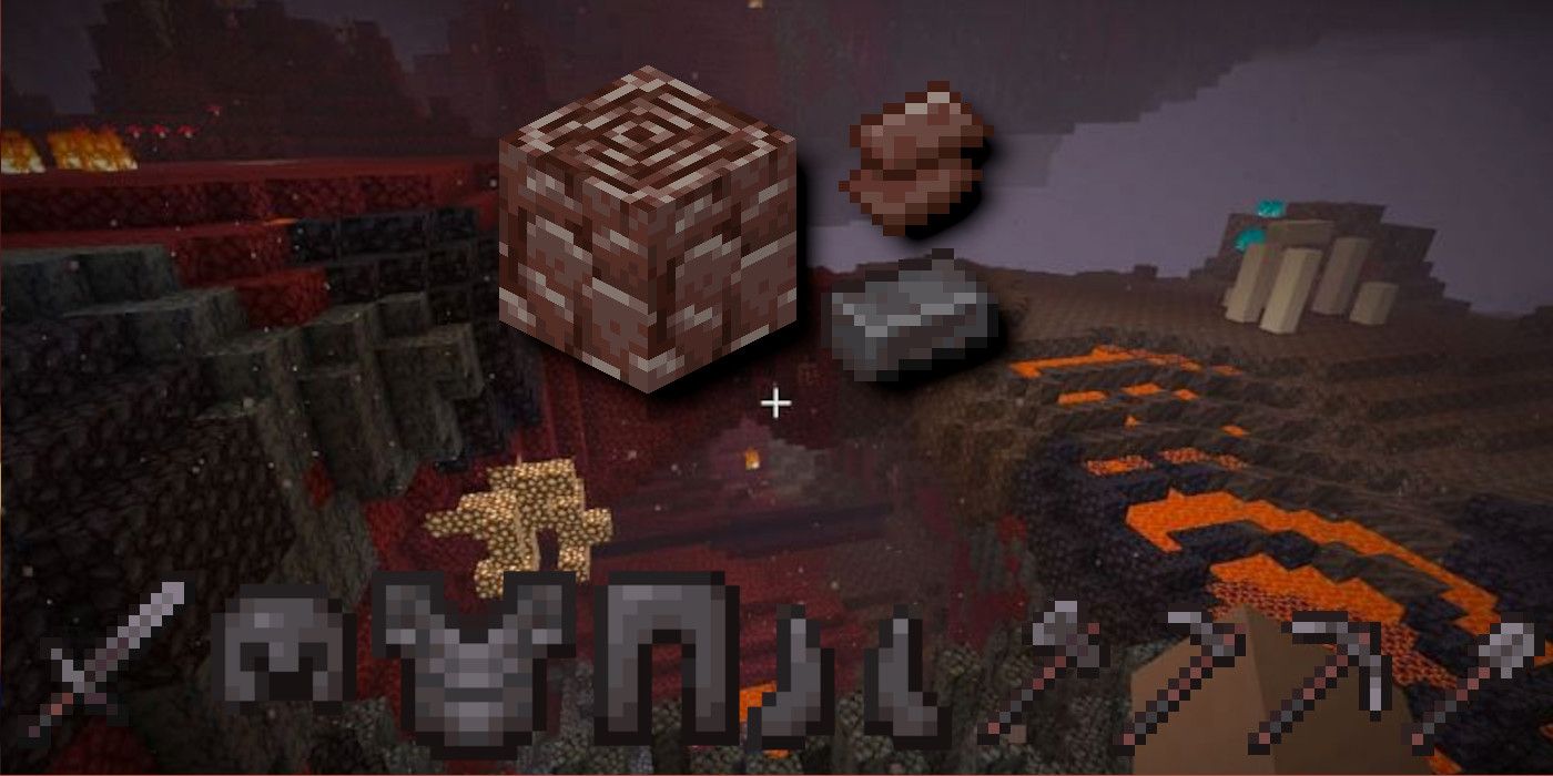 Netheritbarren Uralte Trümmer Minecraft 2