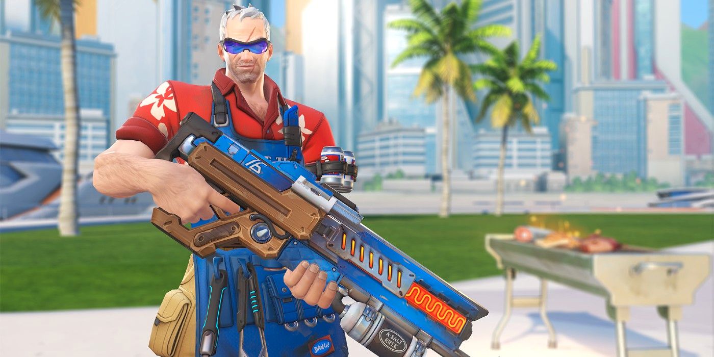 Overwatch Fan Has Real Life Soldier 76 Grillmaster Outfit