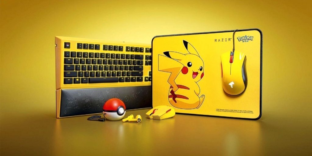 Pokemon Fan Shows Off Pikachu Themed Keyboard