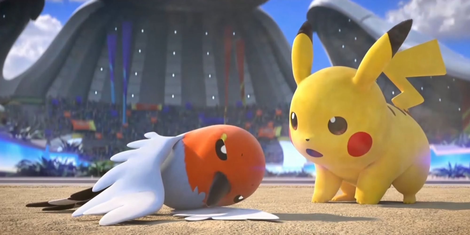 pokemon-unite-pikachu-neuteup-an-cedera-fletchling-in-the-intro-cinematic-7275568
