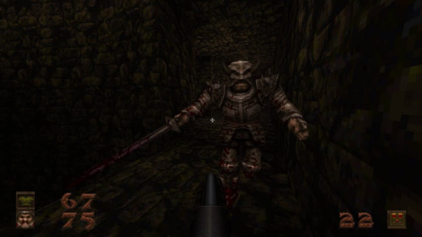Quake Remastered Cut Content Okładka mapy Dismal Oubliette