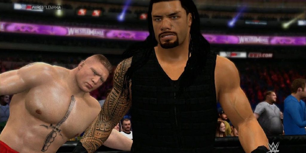 Roman Reigns Brock Lesnar