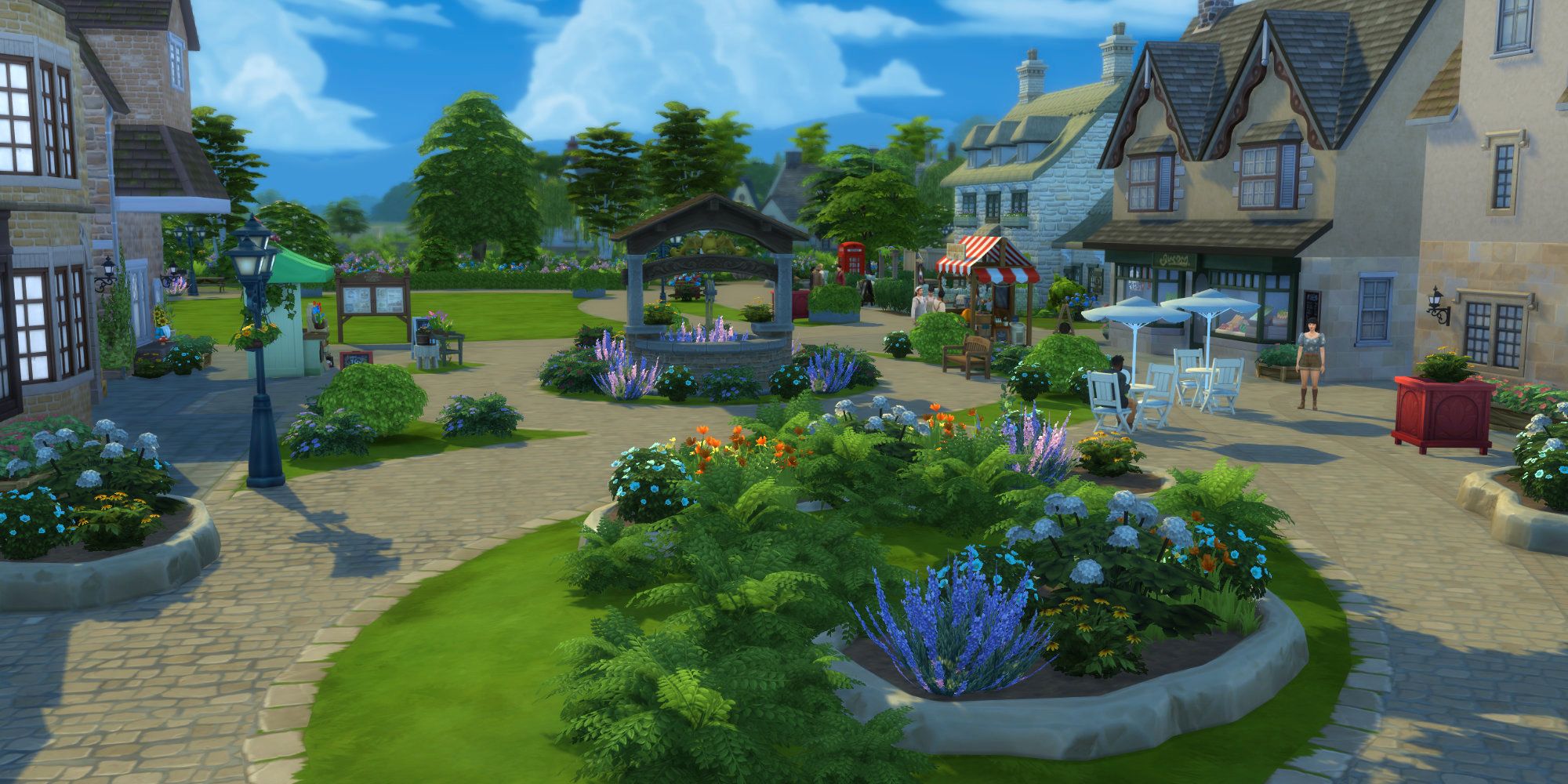Quảng trường Sims 4 Cottage Henford
