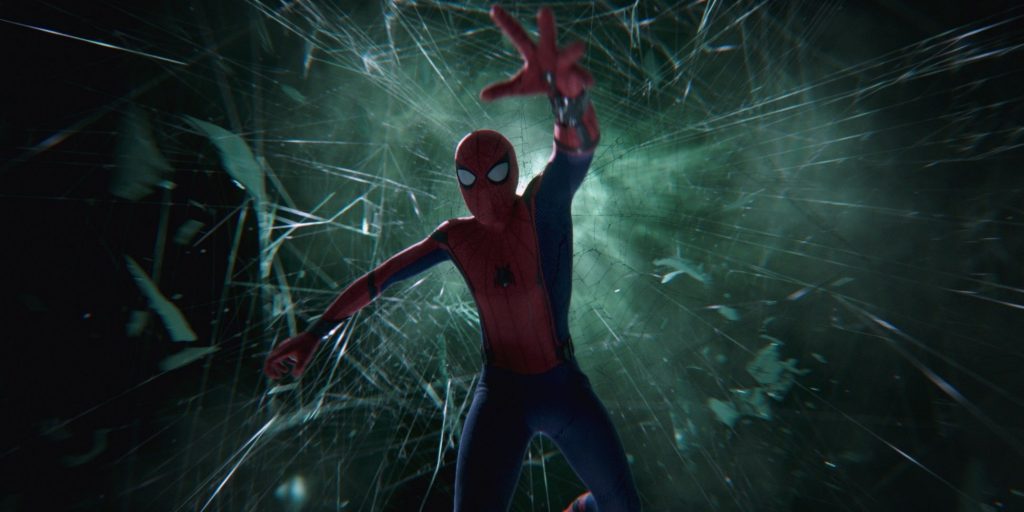 Spidey Caught In A Mysterio Illusion In Spider Man Far From Home