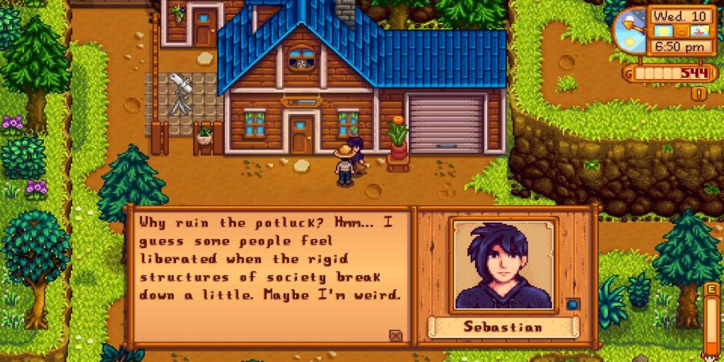 Stardew Valley Sebastian 