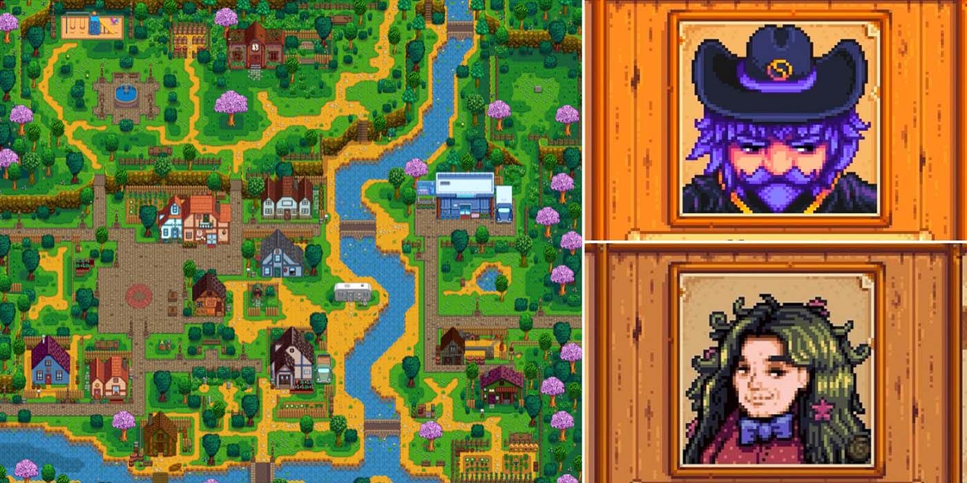 Stardew Valley Where Every Npc Is Located On The Map Featured Image