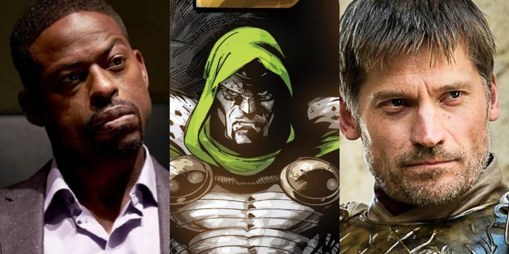 Sterling K. Brown And Nikolaj Coster Waldau As Doctor Doom