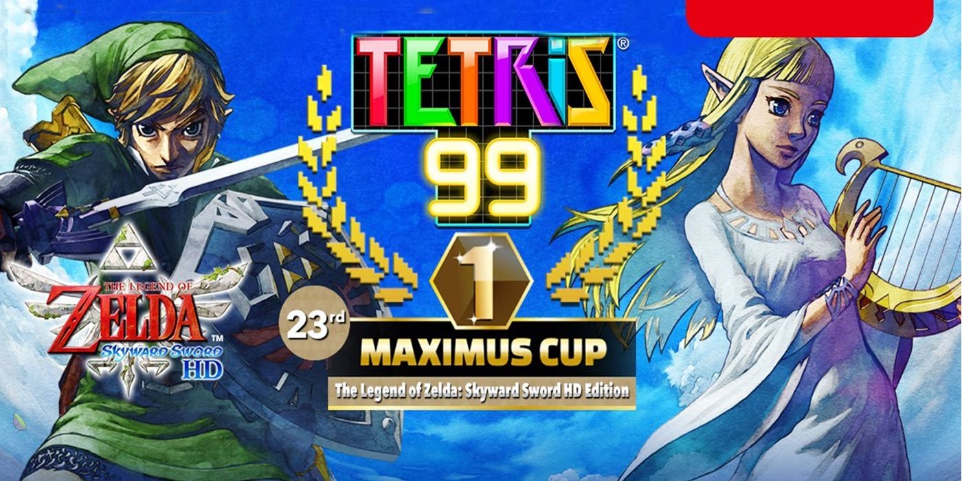 I-Tetris 99 kunye ne-Skyward Sword